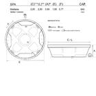 Spa Redondo Montana COMPLETO com hidromassagem em acrílico |